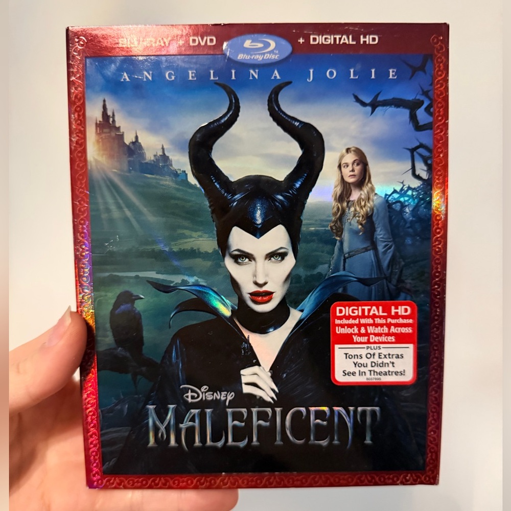 DISNEY Maleficent Blue Ray DVD BRAND NEW Sealed Unopened